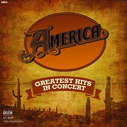 America Greatest Hits In Concert Lp 