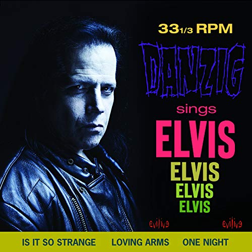 Glenn Danzig Sings Elvis (blue Vinyl) Amped Exclusive 