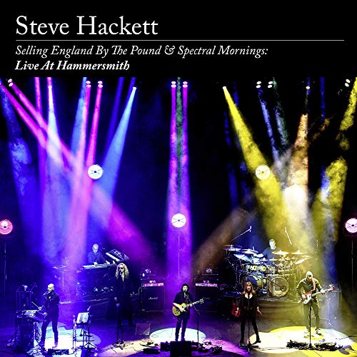 Steve Hackett Selling England By The Pound & Spectral Mornings Live At Hammersmith 2 CD Album + Blu Ray 