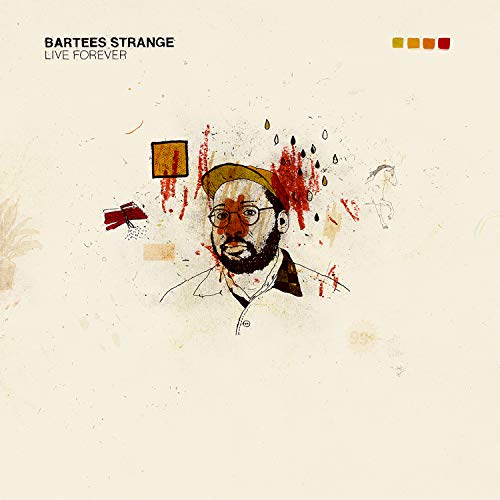 Bartees Strange/Live Forever (Gold & Red Swirl Vinyl)