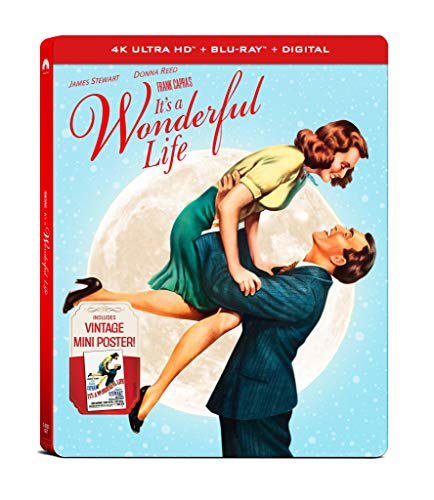 It's A Wonderful Life/Stewart/Reed (Steelbook)@4KUHD/Blu-Ray/DC@PG