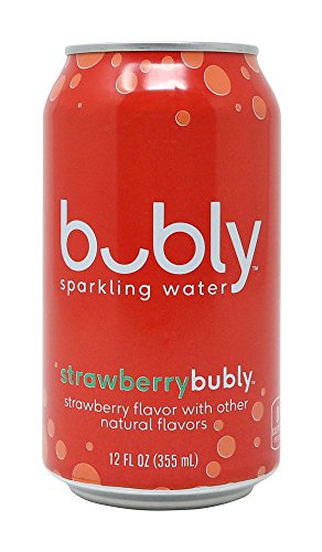 Beverage/Bubly Strawberry Sparkling Water