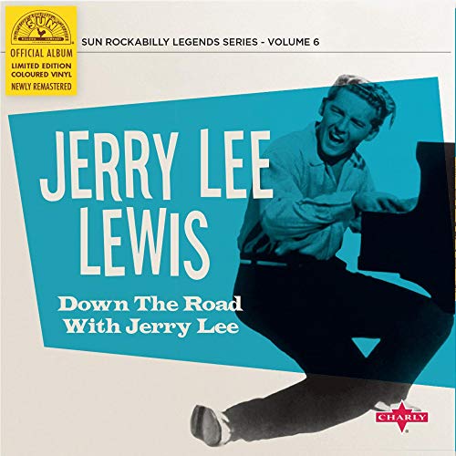 Jerry Lee Lewis Down The Road With Jerry Lee Cyan Blue Vinyl 
