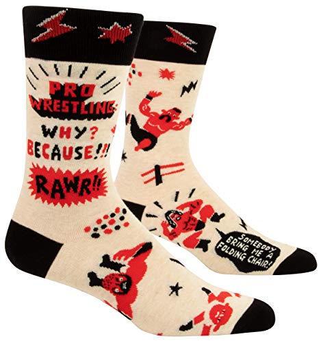 Socks/Mens Crew - Pro Wrestling