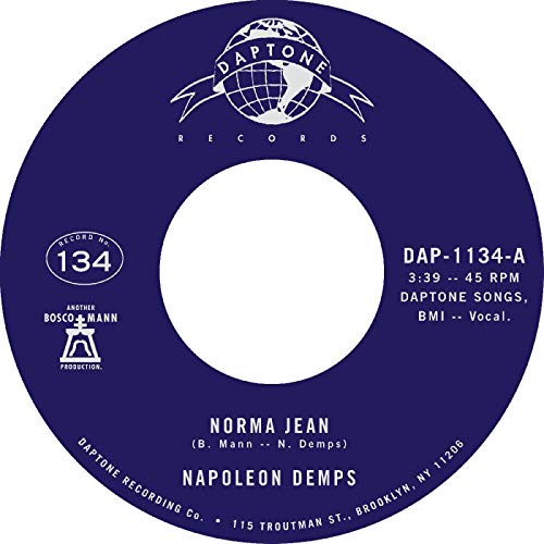 Napoleon Demps/Norma Jean b/w Norma Jean (Instrumental)