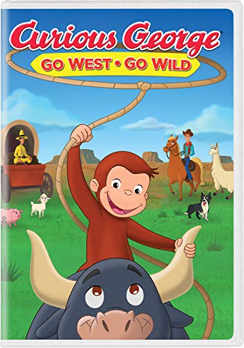Curious George/Go West, Go Wild@DVD@G