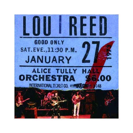 Lou Reed/Lou Reed Live at Alice Tully Hall January 27, 1973 - 2nd Show@2 LP 150g Vinyl/ Opaque Burgundy Vinyl@RSD BF 2020