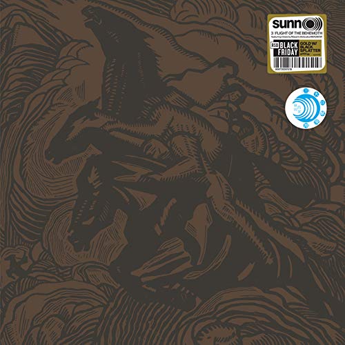 Sunn O)))/Flight Of The Behemoth@2 LP Gold w/ Black Splatter Vinyl@RSD BF 2020