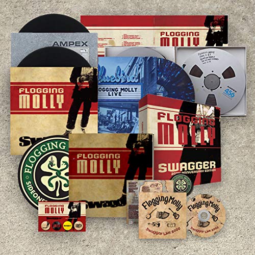 Flogging Molly Swagger (20th Anniversary Box) 3 Lp + DVD Amped Exclusive 