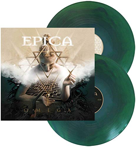 Epica/Omega (Blue/Green Swirl Vinyl)@2 LP@Amped Exclusive