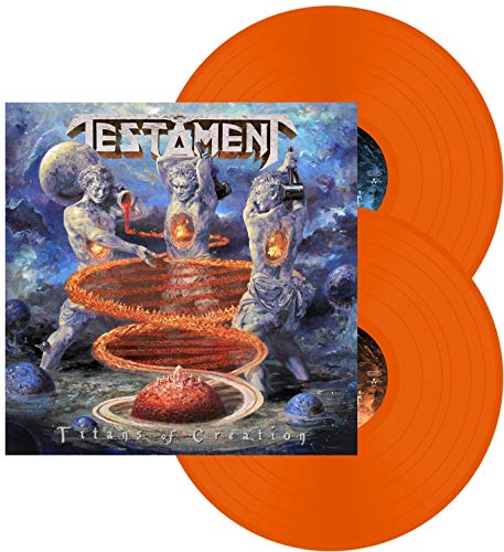Testament/Titans Of Creation (Orange Vinyl)@2 LP@Amped Exclusive