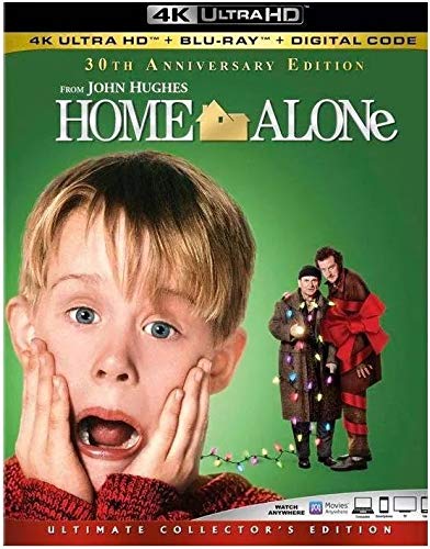 Home Alone (1990)/Macaulay Culkin, Joe Pesci, and Daniel Stern@PG@4K Ultra HD/Blu-ray