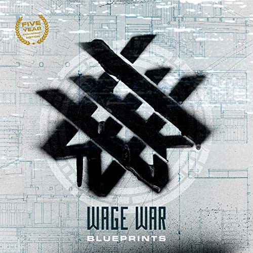 Wage War/Blueprints (Anniversary Edition)@Seafoam Marble Vinyl