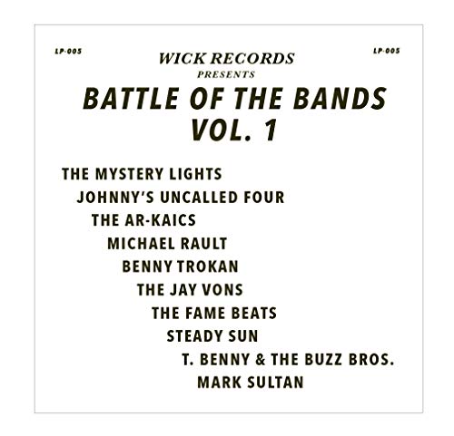 Wick Records Presents Battle of the Bands/Vol. 1@Black Swirl Vinyl@RSD Exclusive/Ltd. 800