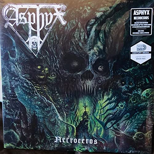 Asphyx/Necroceros (Indie Retail Exclusive)@Brick Red Vinyl@Ltd. 500