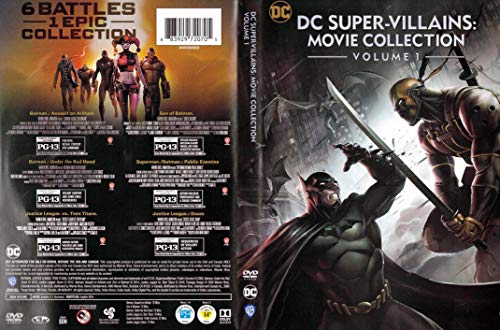 DC Super-Villains/Movie Collection Volume 1@DVD@NR