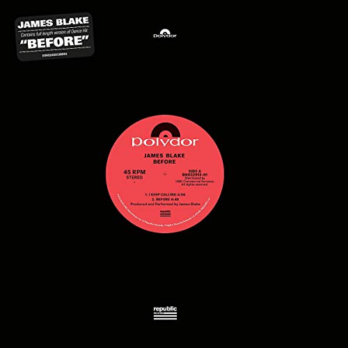 James Blake/Before (Indie Exclusive)@EP