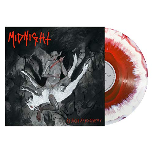Midnight/Rebirth By Blasphemy (Color Vinyl)@White & Red Melt Vinyl