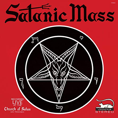 Anton Lavey Satanic Mass (blood Splatter Vinyl) Amped Exclusive 