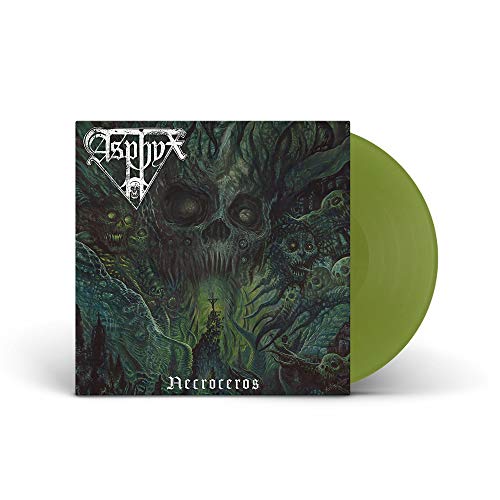 Asphyx/Necroceros (Olive Green Vinyl)