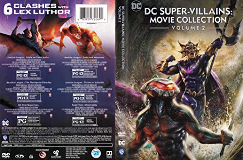 DC Super-Villains/Movie Collection Volume 1@DVD@NR