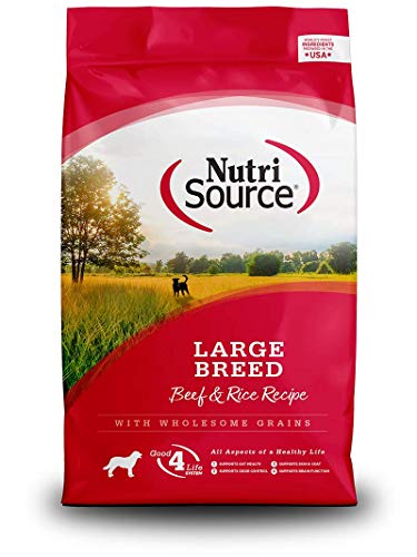 NutriSource® Large Breed Beef & Rice Recipe Dog Food