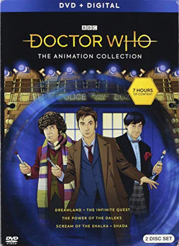 Doctor Who: The Animated Collection/Tom Baker, David Tennant, and Ricahrd E. Grant@Not Rated@DVD