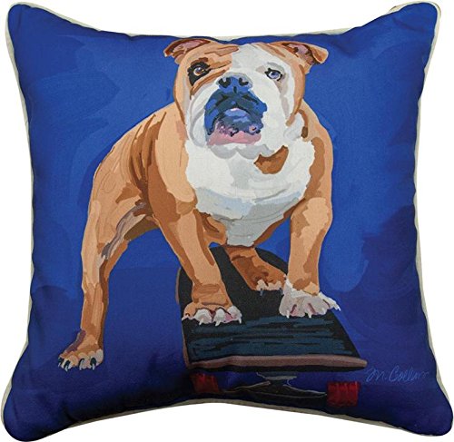 Manual Woodworkers Pillow Bulldog