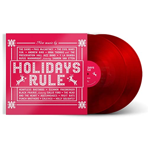 Holidays Rule/Holidays Rule@2 LP Translucent Red Vinyl
