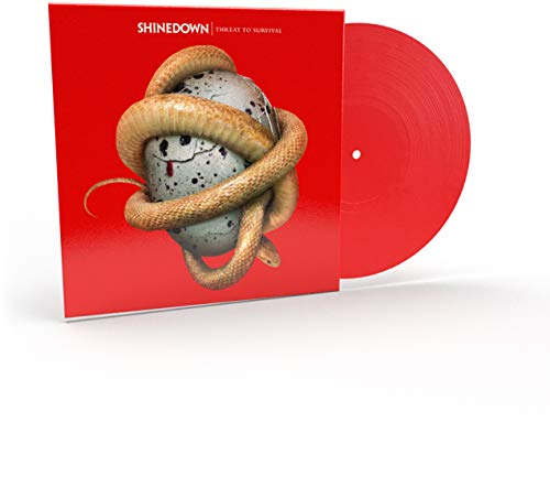 Shinedown/Threat To Survival (clear red vinyl)