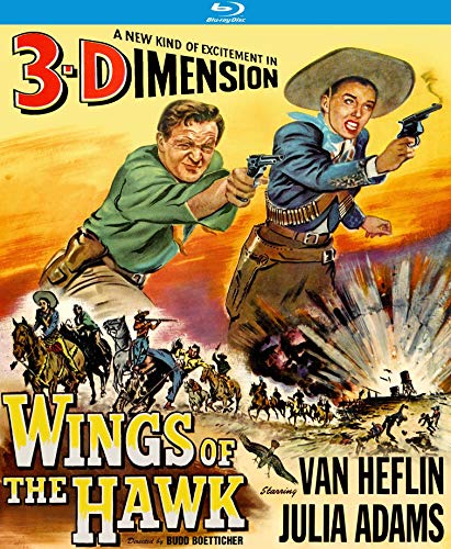 Wings of the Hawk (3D)/Heflin/Adams@Blu-Ray@NR