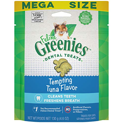 Greenies Original Dental Treats for Cats-Tuna