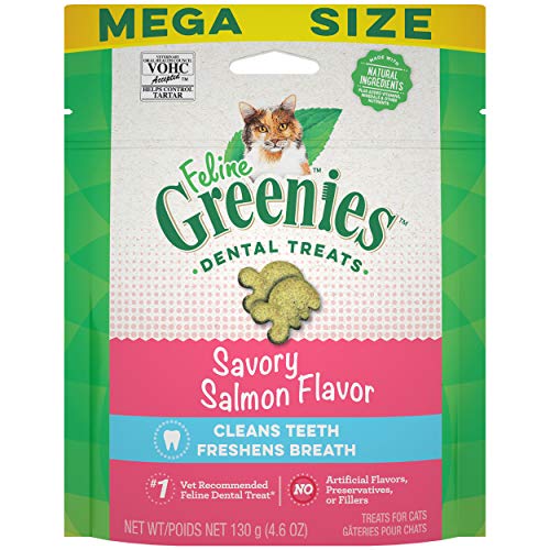 Greenies Cat Dental Treats - Savory Salmon