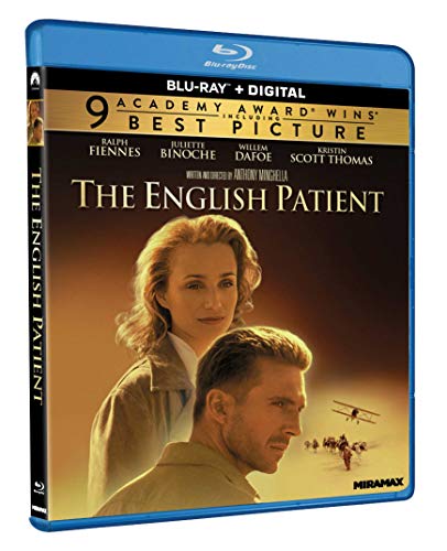 English Patient Fiennes Binoche Dafoe Blu Ray R 