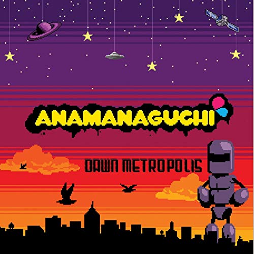 Anamanaguchi Dawn Metropolis (orange Maroon Purple Vinyl) W Download Card Amped Exclusive 