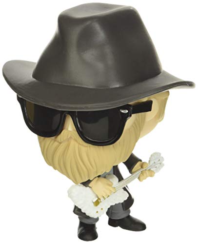 Pop! Figure/Zz Top - Dusty Hill (Flocked)@Rocks #165