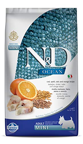 Farmina N&D Ocean Dry Dog Food - Cod, Spelt, & Oats Mini Adult