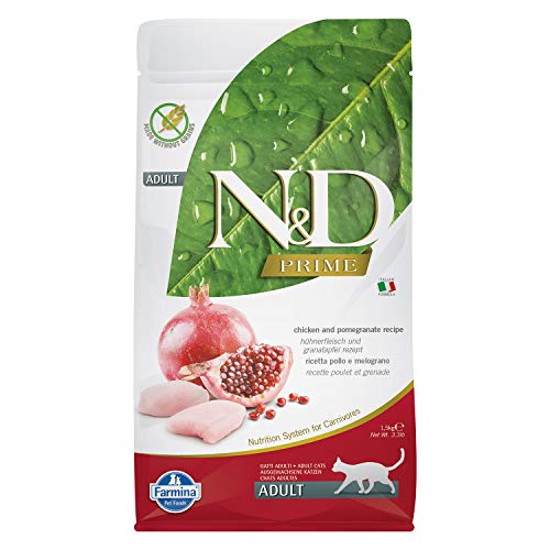 Farmina N&D Prime Dry Cat Food - Chicken & Pomegranate Adult