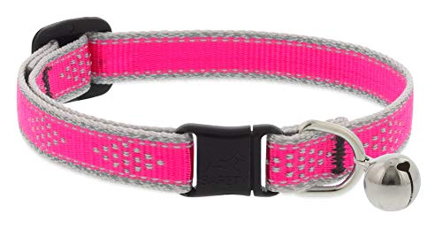 Lupine Cat Collar Reflective Pink
