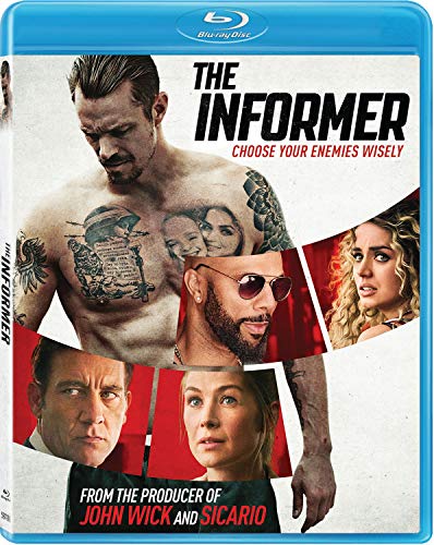 The Informer/Stefano/Kinnaman@Blu-Ray@NR