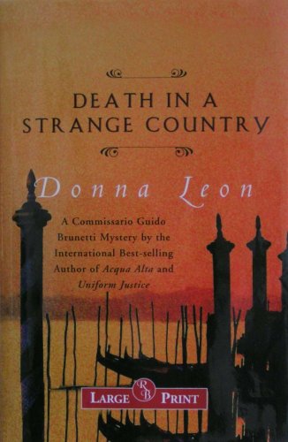 Donna Leon/Death In A Strange Country (A Commissario Guido Br