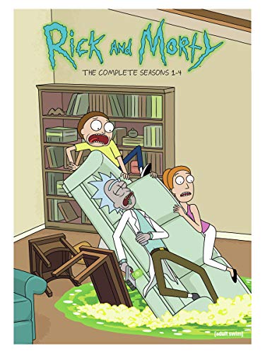 Rick & Morty Seasons 1 4 DVD Nr 
