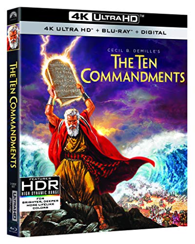 Ten Commandments (1956)/Heston/Brynner/De Carlo@4KUHD@G