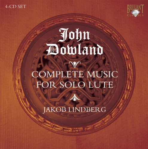 J. Dowland/Complete Lute Music@Lindberg (Lt)@4 Cd