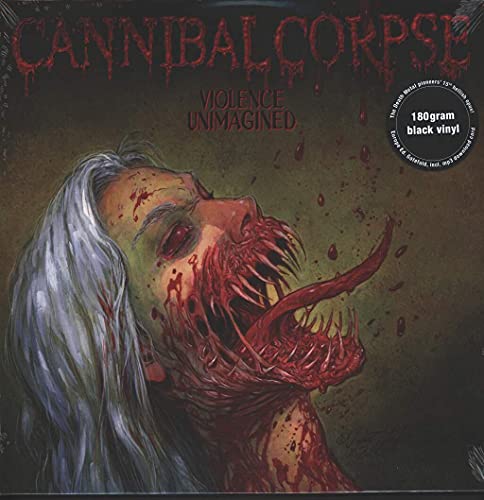 Cannibal Corpse/Violence Unimagined (White w/ Olive Green Melt Vinyl)