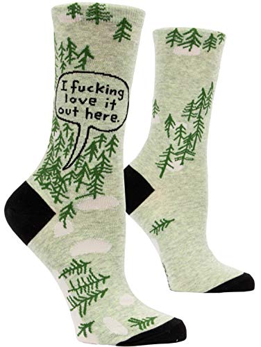 Women's Socks/I Fucking Love It Out Here