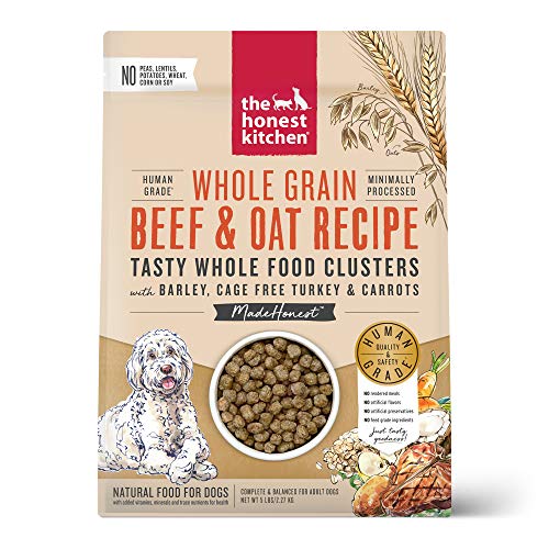 Honest Kitchen Clusters Dog Food - Whole Grain Beef & Turkey