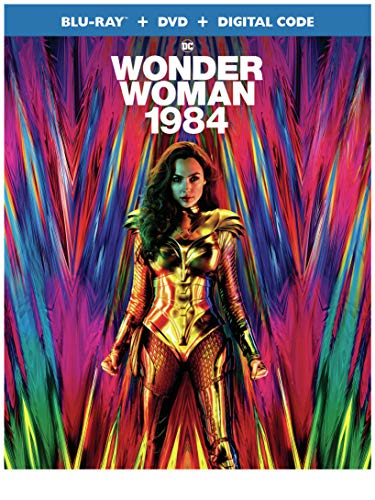 Wonder Woman 1984 Gadot Pine Wiig Blu Ray DVD Dc Pg13 