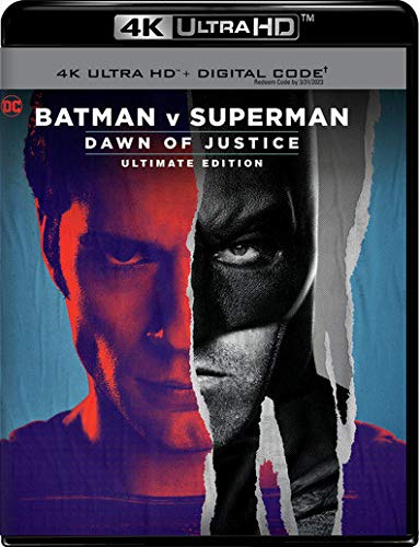 Batman V Superman: Dawn of Justice/Affleck/Cavill/Adams/Eisenberg@4KUHD@PG13