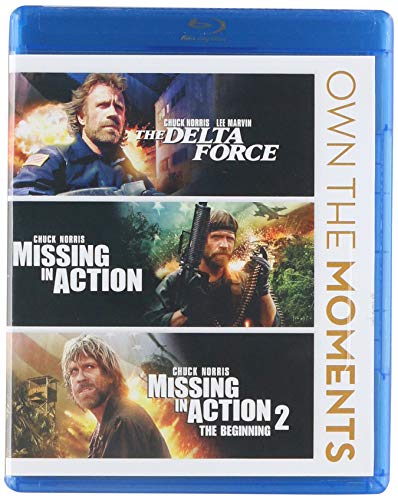 Delta Force/Missing In Action/Missing In Action 2/Chuck Norris Triple Feature@Blu-Ray@R